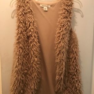 Belle Du Jour- Faux fur vest